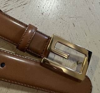 Neuer Gucci Herren-Ledergürtel Braun 110/44 Italien