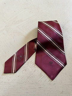 Neue Gucci Herren Big Gimental 5,5 Zoll Seidenhalskrawatte Burgund Italien
