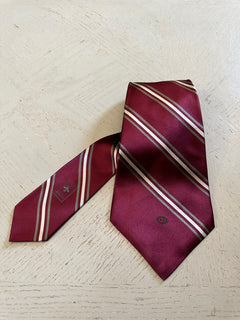 Neue Gucci Herren Big Gimental 5,5 Zoll Seidenhalskrawatte Burgund Italien