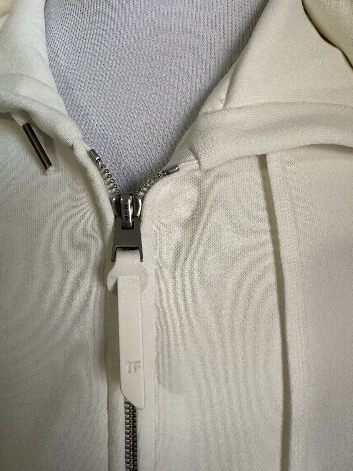 Новая мужская однотонная куртка на молнии с капюшоном TOM FORD за 990 долларов, свитер NATURAL SOLID 46 US/56 E