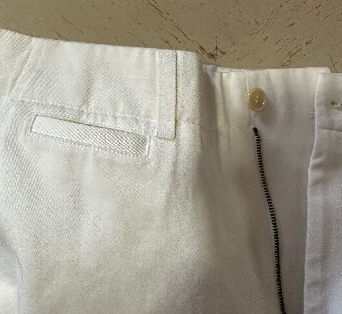 NWT $880 Gucci Mens Military Cotton Short Pants Color Milk 30 US/46 Eu Italy