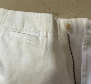 Neu mit Etikett: 880 $ Gucci Herren-Shorts aus Militär-Baumwolle, Farbe Milch, 30 US/46 Eu, Italien