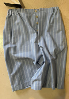 NWT $780 Gucci Men Light Weight Short Pants Color Blue 30 US/46 Eu Italy