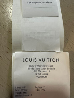 Neue 2850 $ Louis Vuitton LV Leder New Wave Kettentasche PM Schwarz Italien