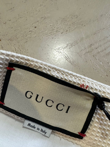 NWT $1250 Gucci Men’s Cotton Honey Comb Short Pants Ivory 34 US/50 Eu