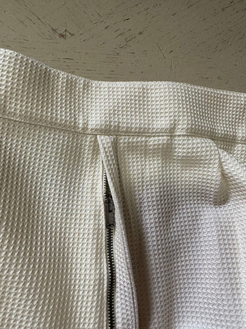 NWT $1250 Gucci Men’s Cotton Honey Comb Short Pants Ivory 34 US/50 Eu