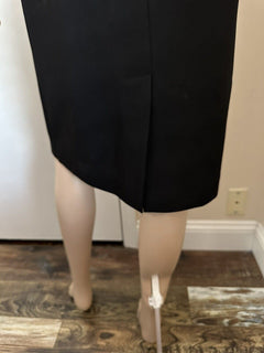 Neu $2200 Gucci Damen Midikleid Schwarz Größe S