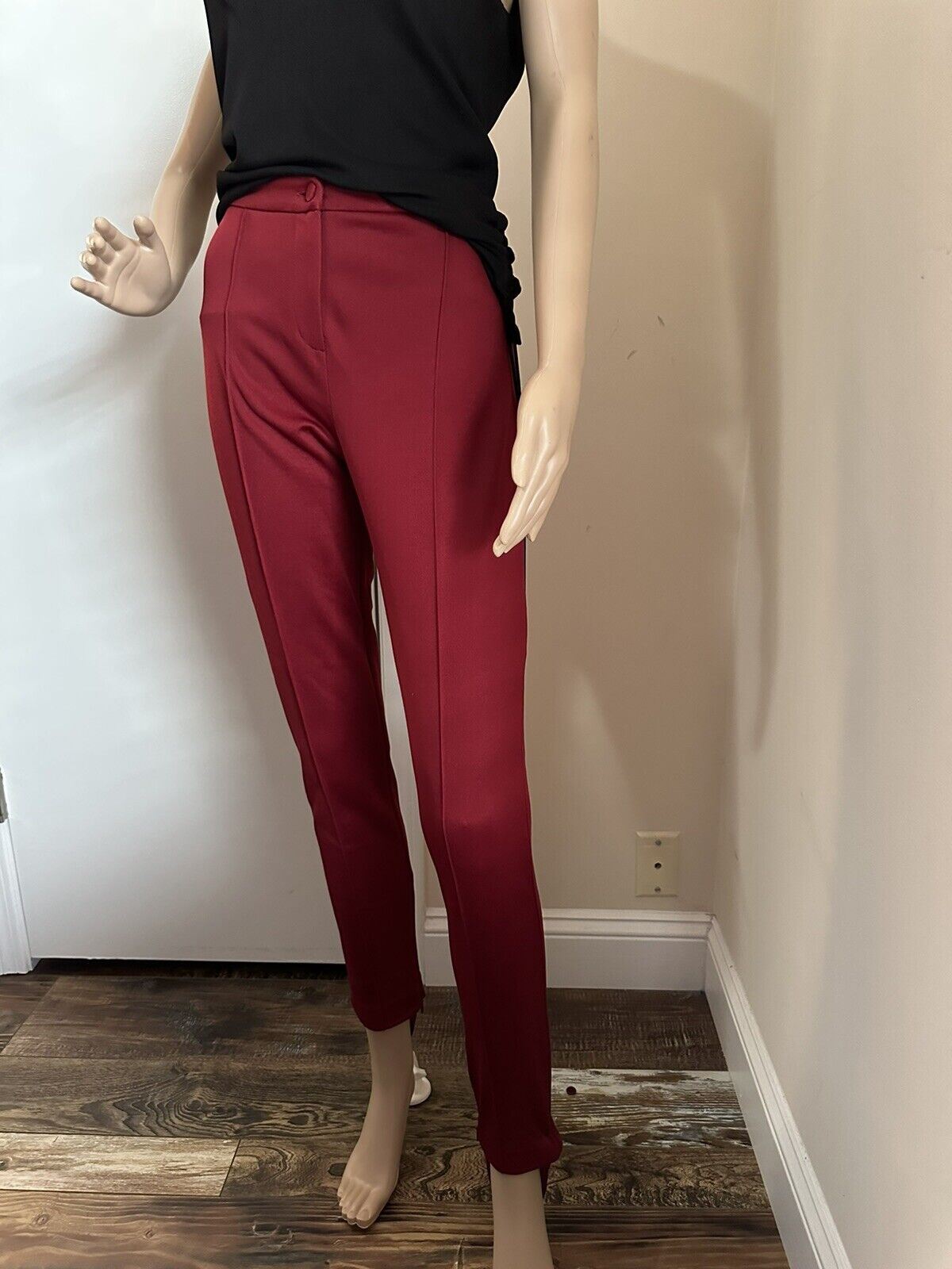 Новые женские леггинсы Gucci за 1200 долларов, брюки из технического джерси, бордовый размер S