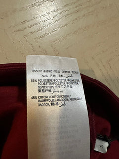 Neue Gucci Damen-Leggings aus technischem Jersey für 1200 $, Burgunderrot, Größe S