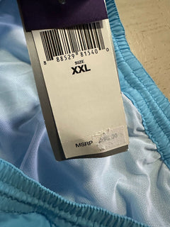 Neu mit Etikett: 295 $ Ralph Lauren Purple Label Herren-Badeshorts, Blau, Größe XXL