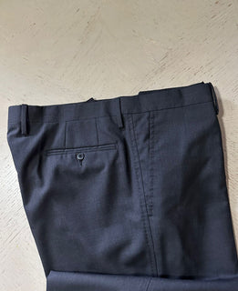 Neu $3850 Dolce&amp;Gabbana Herrenanzug Dunkelgrau 44L US (56L Eu) Italien