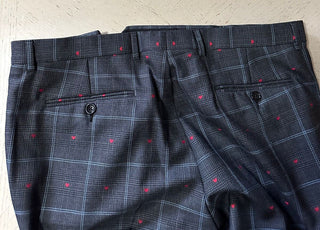 Neuer zweireihiger Herrenanzug von Gucci im Wert von 3.980 $, DK-Grau, 42R US (52R Eu), Italien