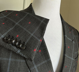 Neuer zweireihiger Herrenanzug von Gucci im Wert von 3.980 $, DK-Grau, 42R US (52R Eu), Italien