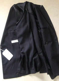 Neu mit Etikett: 2295 $ Valentino Herren Sportmantel aus Seide, Blazer, Jacke, Schwarz, 34R US/44R Eu, Italien
