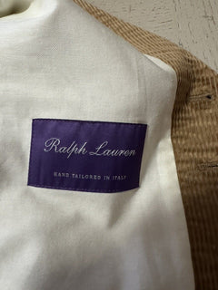 Новый мужской вельветовый жилет Ralph Lauren Purple Label стоимостью 595 долларов США/52 л ЕС, Италия