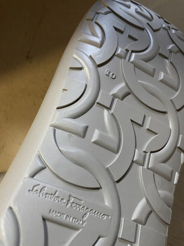 New $630 Salvatore Ferragamo Men RainBoot Shoes Black 10 US/43 Eu Italy