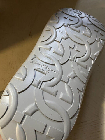 New $630 Salvatore Ferragamo Men RainBoot Shoes Black 10 US/43 Eu Italy