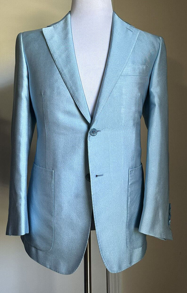 NWT $5400 Stefano Ricci Спортивный пиджак Пиджак Синий 38R США/48R ЕС Италия