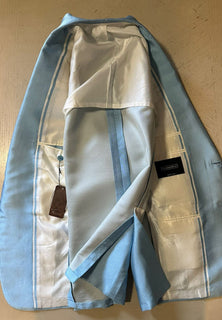 NWT $5400 Stefano Ricci Спортивный пиджак Пиджак Синий 38R США/48R ЕС Италия