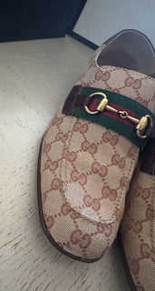 Мужские лоферы Gucci бежевые 10 US (9 UK) 546223 Италия