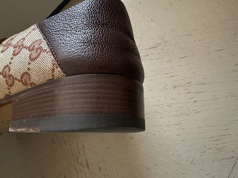 Gucci Mens Loafers Shoes Beige 10 US ( 9 UK ) 546223 Italy