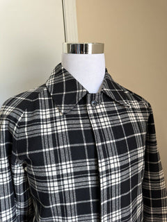 Новое мужское двустороннее верхнее пальто Burberry Heathcoate стоимостью 2790 долларов США, черный размер 36 США/46 ЕС