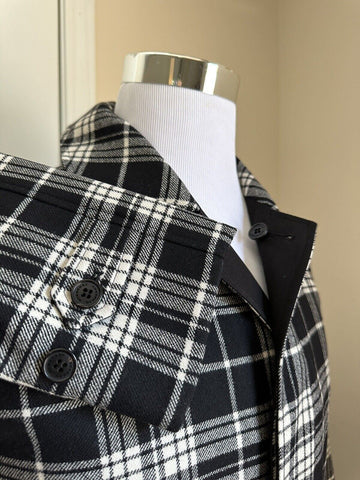 Новое мужское двустороннее верхнее пальто Burberry Heathcoate стоимостью 2790 долларов США, черный размер 36 США/46 ЕС