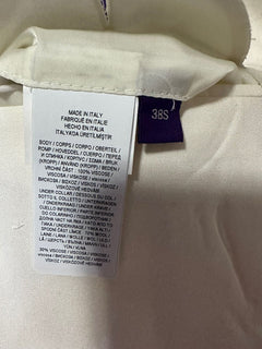 NWT $1995 Ralph Lauren Purple Label Мужской пиджак Кремовый 38S США/48S ЕС Италия