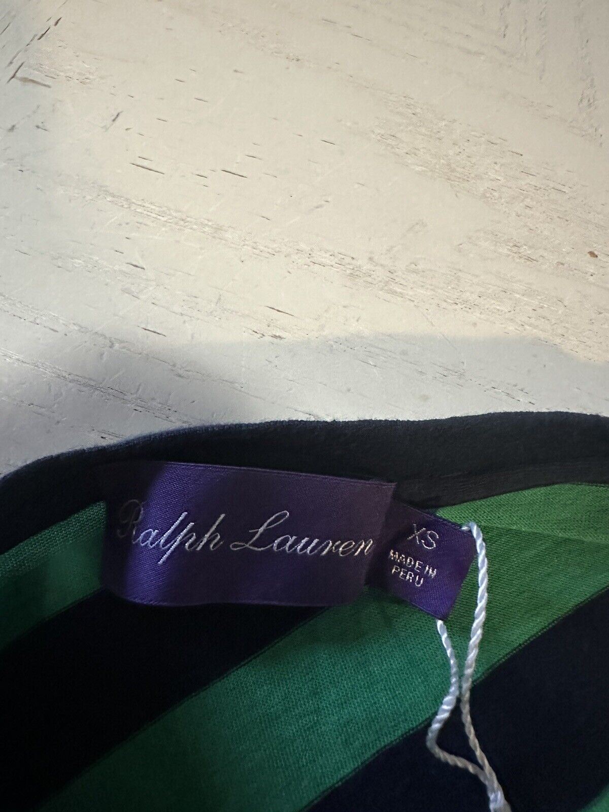 Neu mit Etikett: Ralph Lauren Purple Label Herren-Baumwoll-T-Shirt, Grün, Größe XS