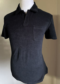 Мужская рубашка поло NWT Ralph Lauren Purple Label, цвет черный, размер M