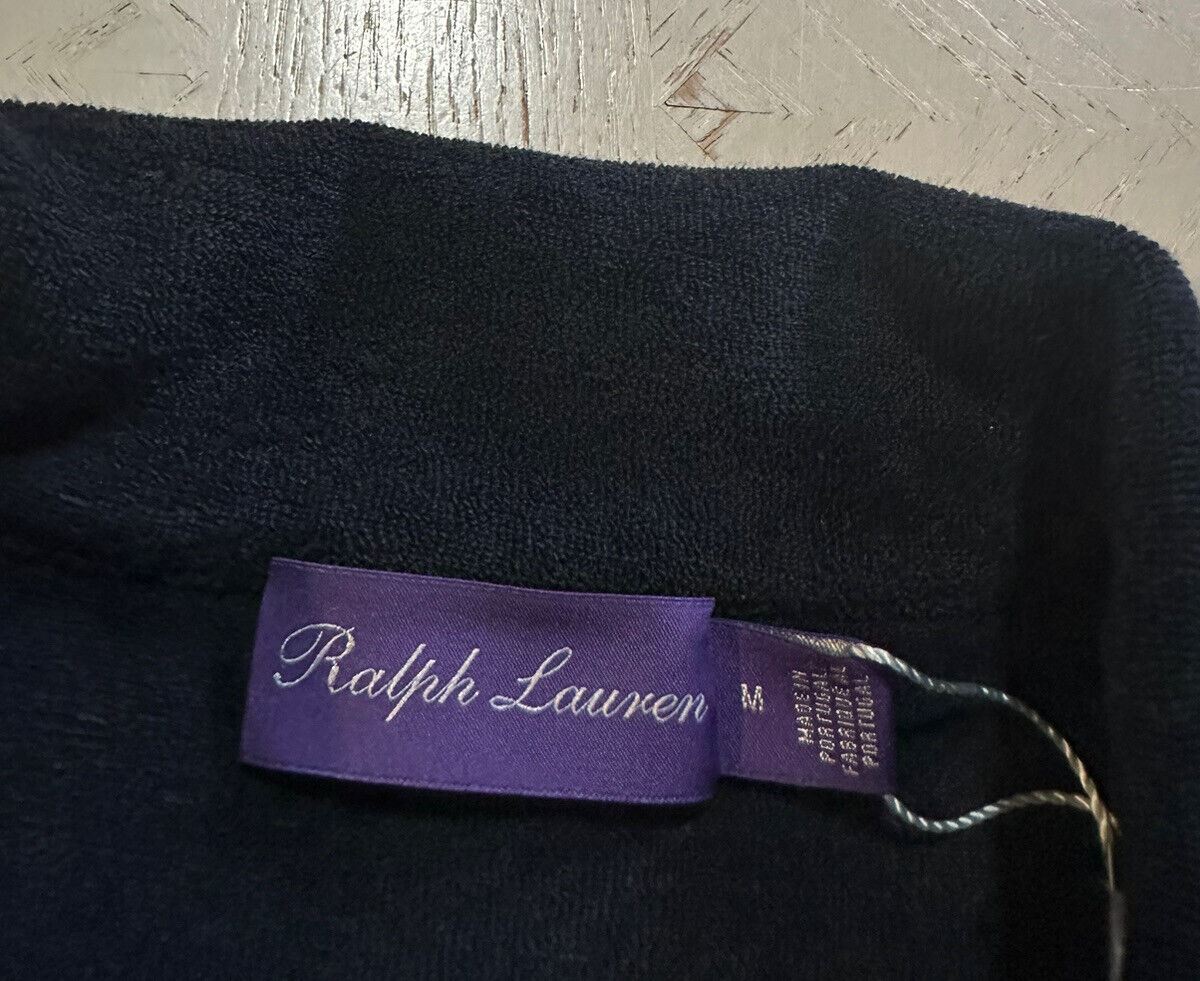 NWT Ralph Lauren Purple Label Men's Polo Shirt Color Black Size M