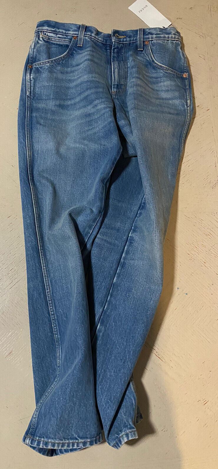 Neu mit Etikett: 1.180 $ Gucci Herrenjeans Jeanshose Blau 30 US Italien