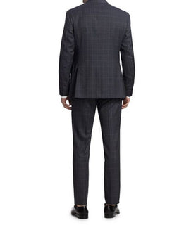Новый мужской светлый костюм из шерсти и шелка от Giorgio Armani за 3095 долларов SOLID DARK 48R US/58R Eu Ita