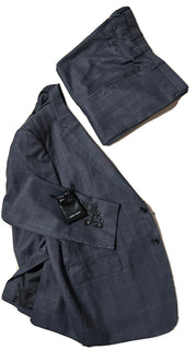 Новый мужской светлый костюм из шерсти и шелка от Giorgio Armani за 3095 долларов SOLID DARK 48R US/58R Eu Ita