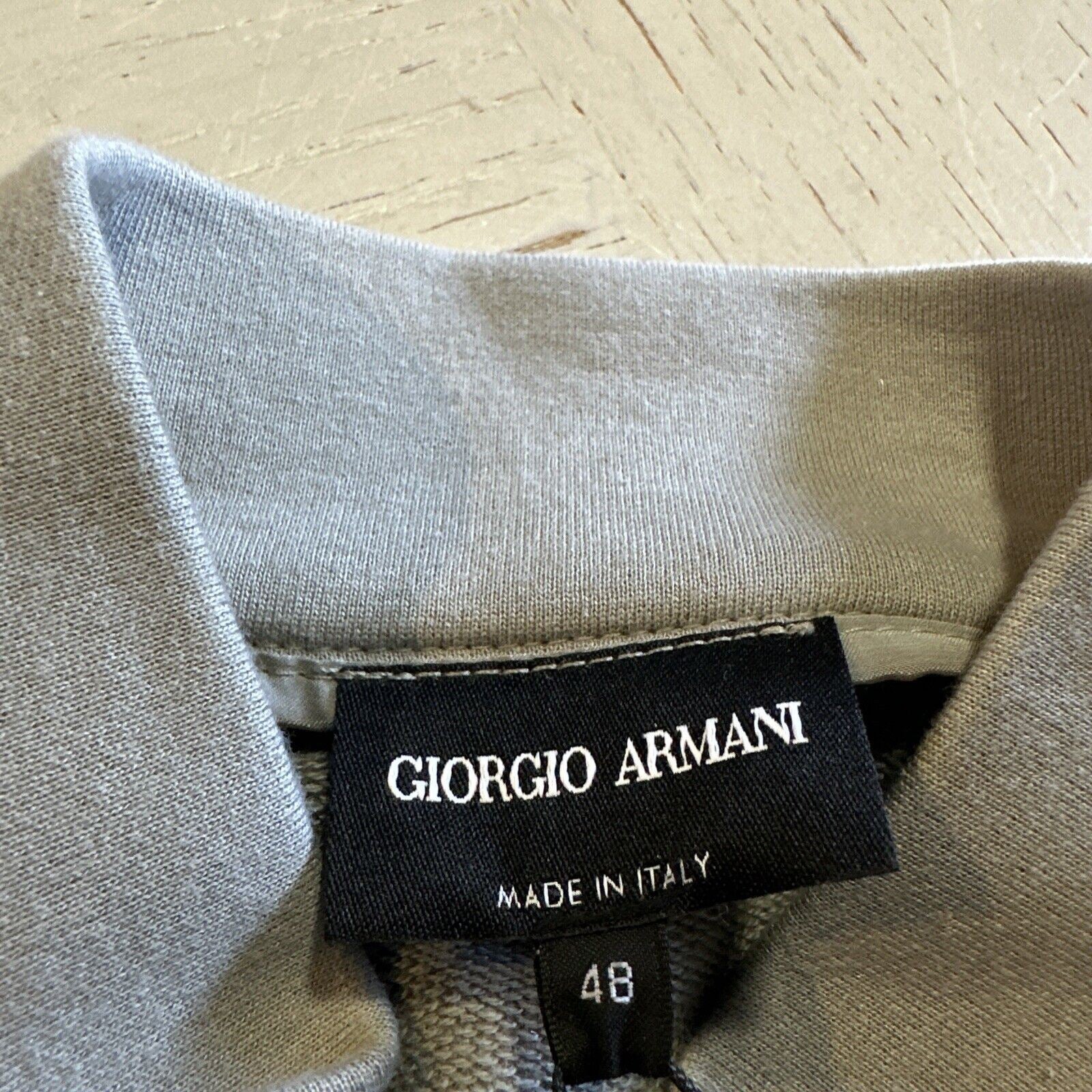 New $3590 Giorgio Armani Men’s Track Suit Color Nebbia/Gray 38 US/48 Eu Italy