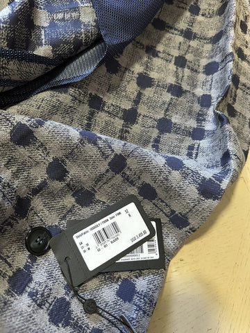 СЗТ $3495 Giorgio Armani Мужская спортивная куртка Блейзер Синий 42R США/52R ЕС Италия