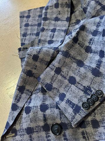 СЗТ $3495 Giorgio Armani Мужская спортивная куртка Блейзер Синий 42R США/52R ЕС Италия