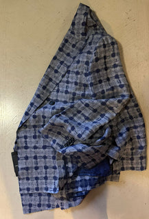 СЗТ $3495 Giorgio Armani Мужская спортивная куртка Блейзер Синий 42R США/52R ЕС Италия