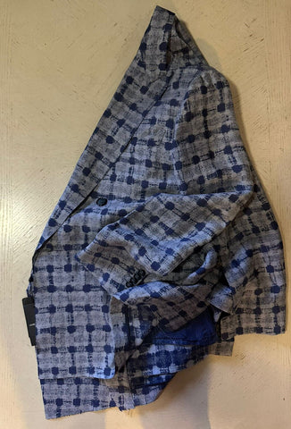 СЗТ $3495 Giorgio Armani Мужская спортивная куртка Блейзер Синий 42R США/52R ЕС Италия