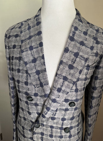 СЗТ $3495 Giorgio Armani Мужская спортивная куртка Блейзер Синий 42R США/52R ЕС Италия