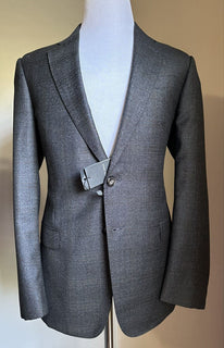 NWT $2395 Giorgio Armani Мужская спортивная куртка в клетку Блейзер Коричневый 40S US/50S E