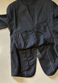 NWT $2395 Giorgio Armani Мужская спортивная куртка в клетку Блейзер Коричневый 40S US/50S E