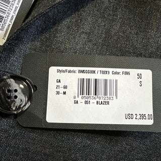 NWT $2395 Giorgio Armani Мужская спортивная куртка в клетку Блейзер Коричневый 40S US/50S E