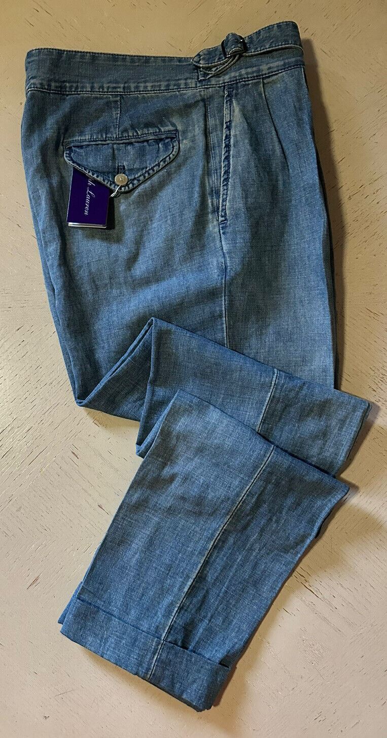 Мужские джинсы NWT Ralph Lauren Purple Label, синие, 32x34, США (48 ЕС), Италия