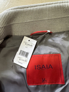 Новый пуховик Isaia из смесовой шерсти за 3500 долларов США, белый 42 США/52 ЕС, Италия