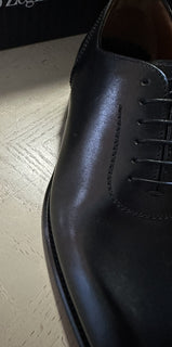 Новые кожаные оксфорды Ermenegildo Zegna Couture за 1250 долларов, черные 10, США, Италия