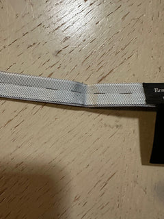 Новый шелковый галстук-бабочка Ermenegildo Zegna серого цвета SLD, сделано в Италии
