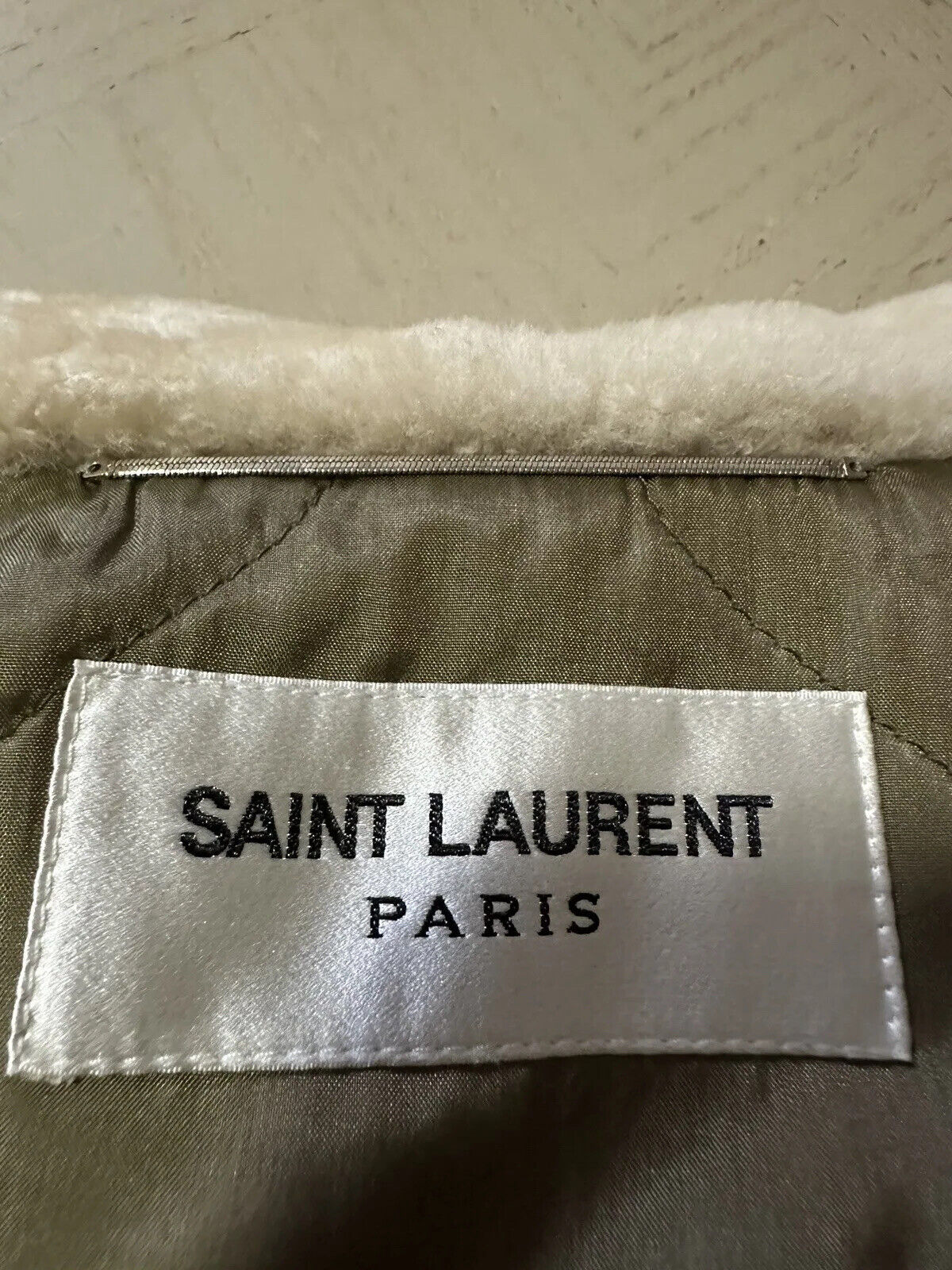 New $3390 Saint Laurent PARKA CAPUCHE CAMOUFLAGE MILI. Jacket Coat 42 US/52 Eu