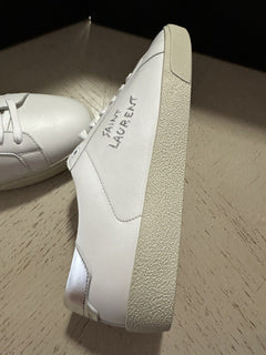 NIB Saint Laurent Мужские кожаные кроссовки белые 9 US/42 EU Италия
