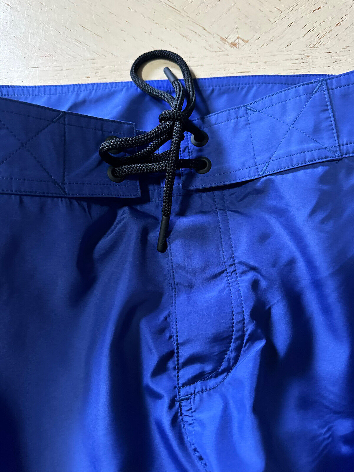 Neu mit Etikett: 790 $ DIOR Kordelzug Boardshorts Badeshorts Blau Größe XL